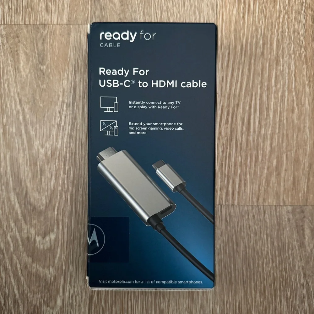 Motorola USB-C to HDMI Cable Adapter